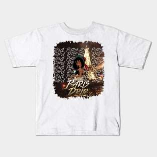 Paris Drip Kids T-Shirt